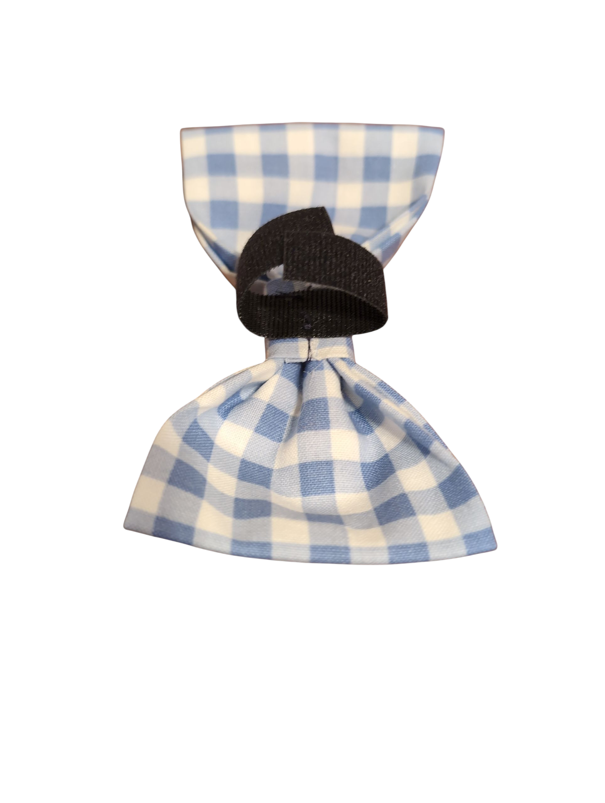 Summer Gingham Dog Bow Tie