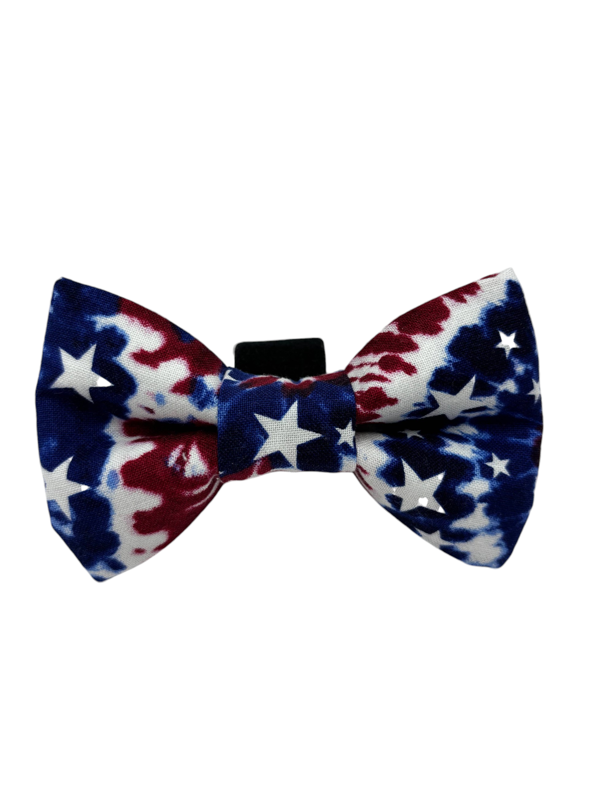Patriotic Dog Bow Tie- Tie-Dye