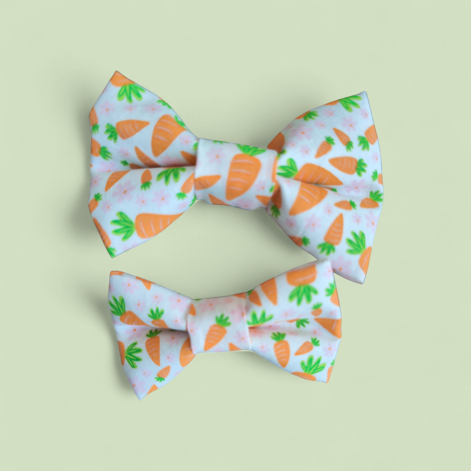 Easter Bunny Carrots Bow Tie