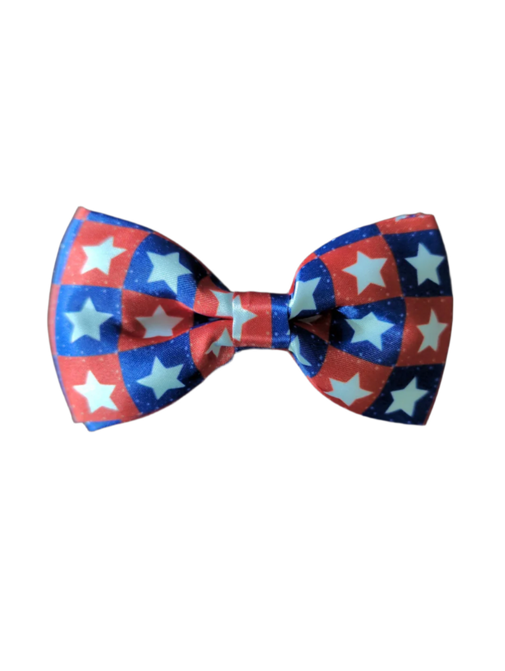 Red & Blue Bow tie with white stars