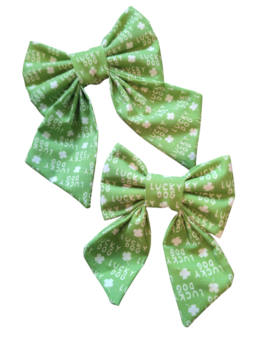 Shamrock Lady Dog Sailor Bow