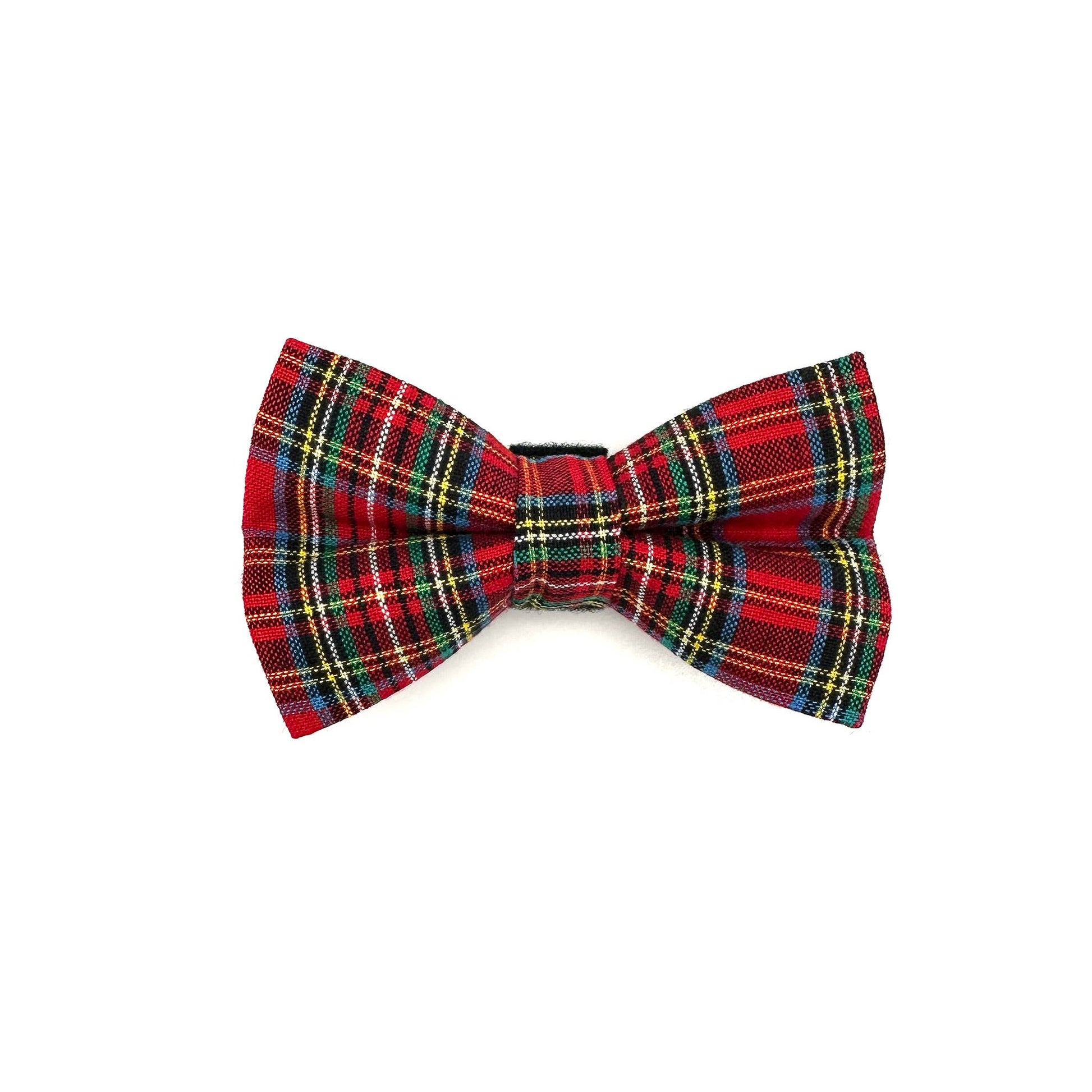 Christmas Duncan Plaid Dog Bow Tie