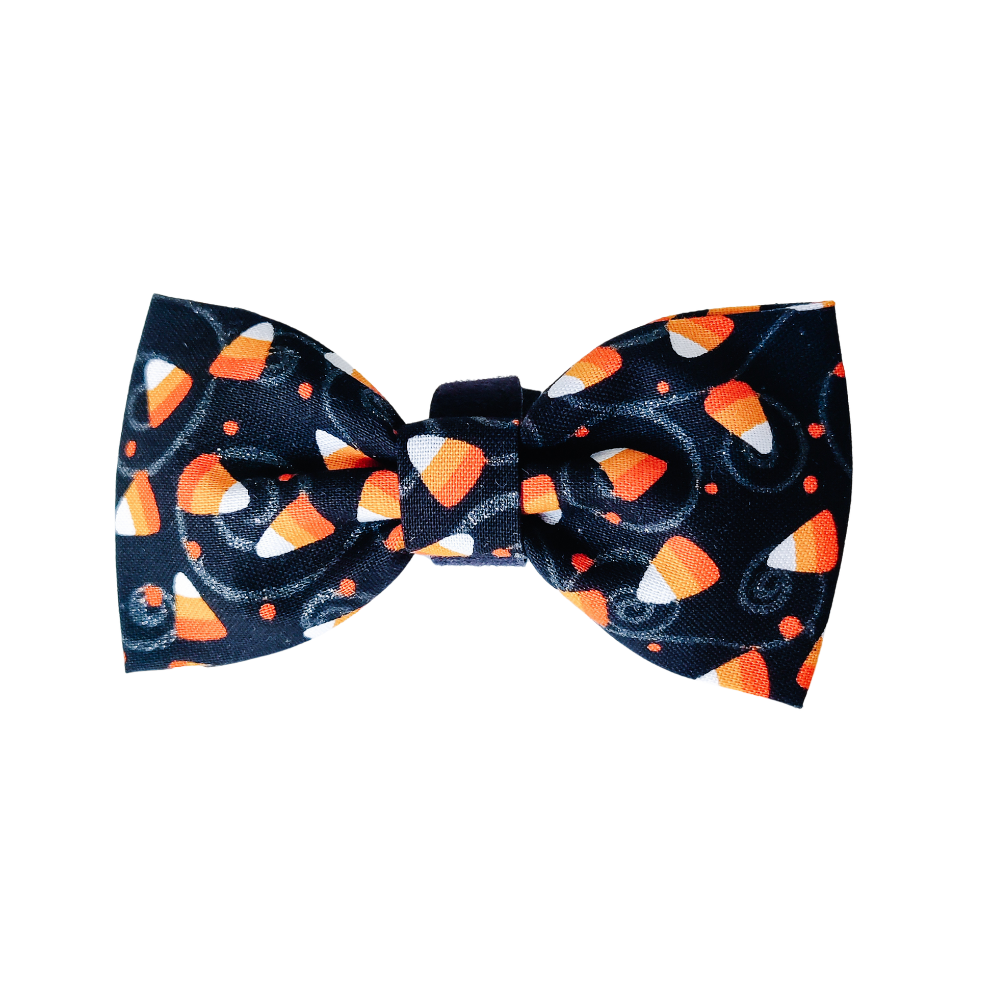 Halloween Candy Corn Dog Bow Tie